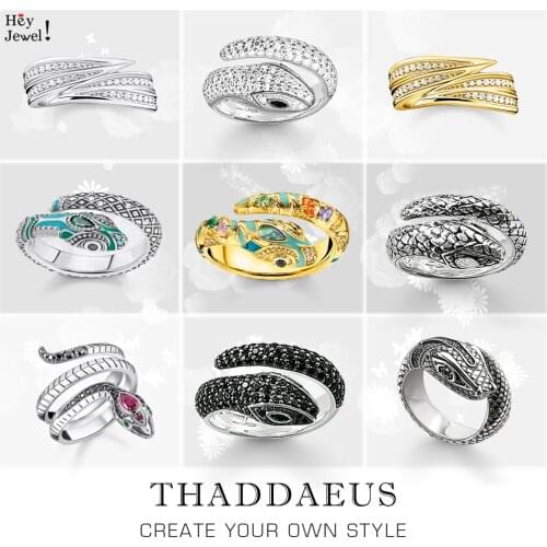 Golden-coloured Magical Looks Snake Ring,Europe Style Fashion Classic Good Jewerly For Women,2020 Gift In 925 Sterling Silver