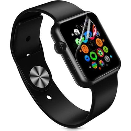 1/2PCS Smart Watch Screen 9D Clear Protectors Hydrogel Film for iWatch 1/2/3/4 Anti-Scratch Protective Film Full Screen Protecto