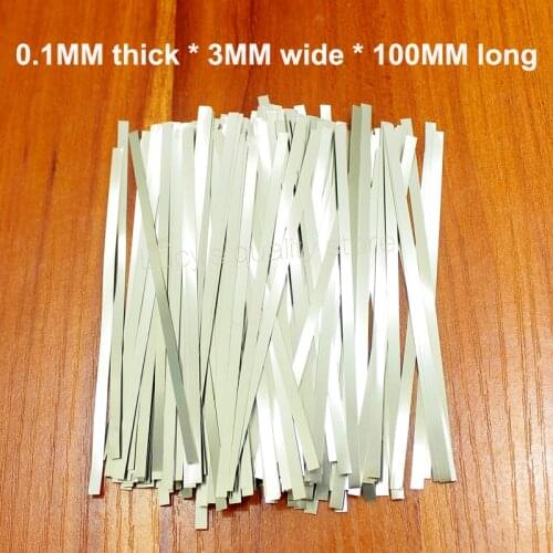 100g/bag Nickel battery connection 18650 battery nickel-plated steel nickel-plated steel with 0.1MM thick *3MM wide