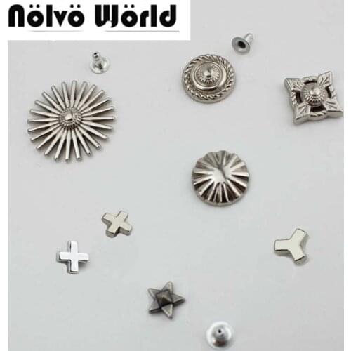 100pcs hardware accessories decorative nail rivets diy Shoulder bag Messenger Bag rivets