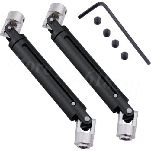 2Pcs Metal Aluminum Universal Driven Dogbone (Al.) 180011 (18027) HSP 94180 Pangolin Upgrade Parts For 1:10 RC Crawler Truck