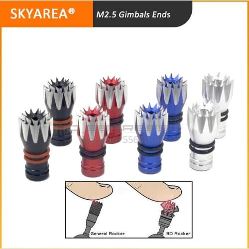 3D Transmitter Stick Ends M2.5 for FrSky Taranis X-lite X-Lite S/ X-lite Pro FPV RC Drone Transmitter