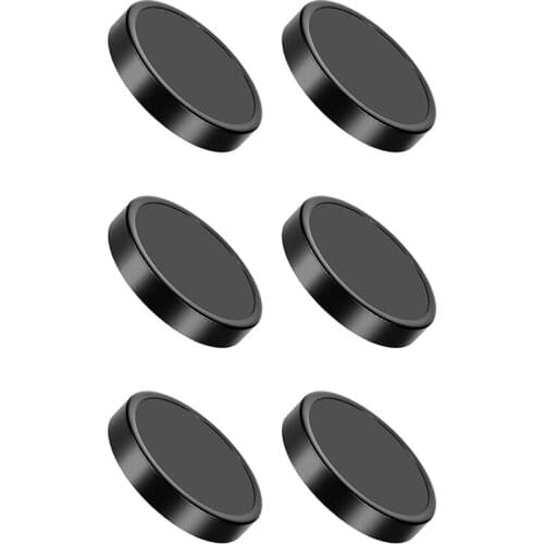 6 Pieces Black Plastic Keep Fresh Jar Lid Parts Replacement Accessories Fit For Magic 250W