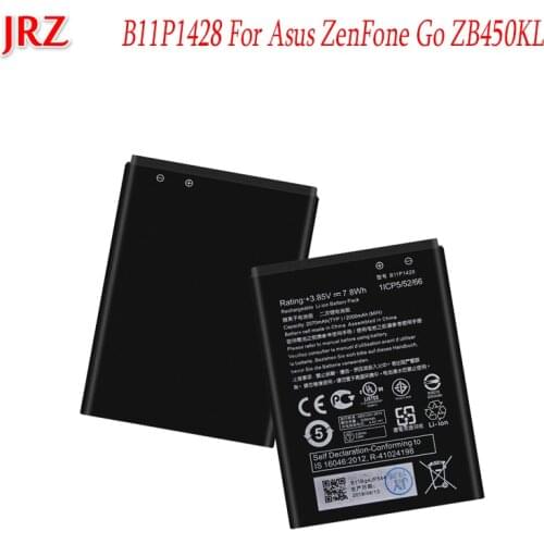 2000mAh B11P1428 For Asus ZenFone ZB450KL ZE500KG X009DB ZB452KG Battery Batterij Mobile Phone High Quality Replacement Batteria