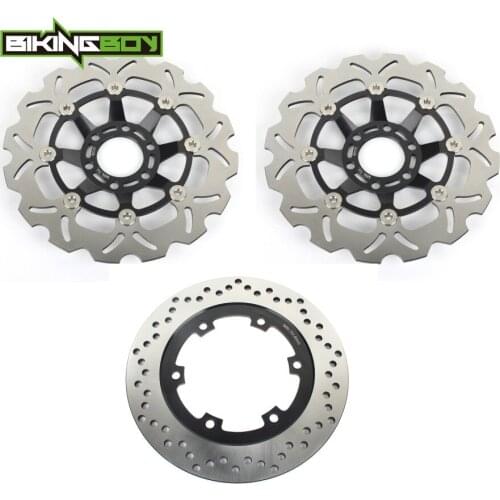 BIKINGBOY For Suzuki GSX 1100 F Katana 88 89 90 91 92 93 94 95 GSX1100F Front Rear Brake Discs Rotors Disks 276mm 275mm Set
