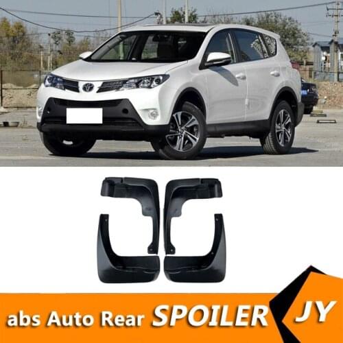 For Toyota RAV4 2014-2015 Mudflaps Splash Guards Front With the color and rear Mud Flap Mudguards Fender Modified special