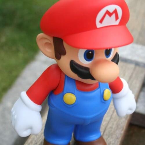 Super Bros Luigi PVC Action Figure Collection Toy Doll 9" 23cm Home Hotel Shop Decoration Game toy