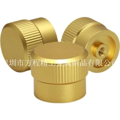 M4 Latte Sandblasting Dia25 H20 Aluminum Alloy Adjustment Handle Power Switch Knob