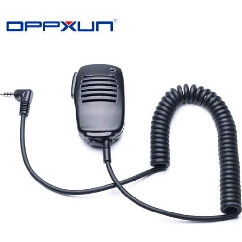 Mini Speaker Mic SM-25 Microphone PTT 1pin For Walkie Talkie Yaesu Vertex VX-1R 2R 3R 5R 150 160 180 210/A Two Way Radio 3.5mm