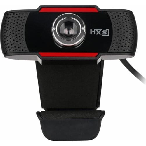 Mini Camera HD Adjustable Computer Webcam Built-in Sound-absorbing Microphone for Video Teaching Live Broadcast