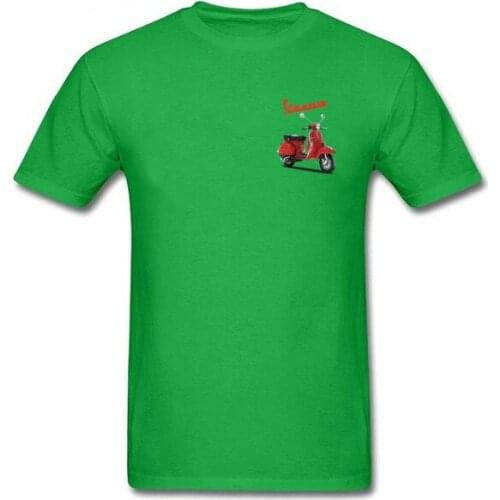 Hombre short sleeve cotton Tees jumbo size topshirts Piaggio scooter men T-shirt mens Tshirt Vintage Vespa motorcycle t shirt