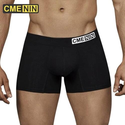 CMENIN Popular Cotton Sexy Boxer Mans Underwear Men Low Waist Mens Underpants Boxershorts Men Innerwear Bikini CM6602