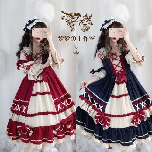 Original Design New Daily Dress Soft Girl Op Lolita Snowyprincess Cute Lolita Dress kawaii clothing fairy kei lolita dress