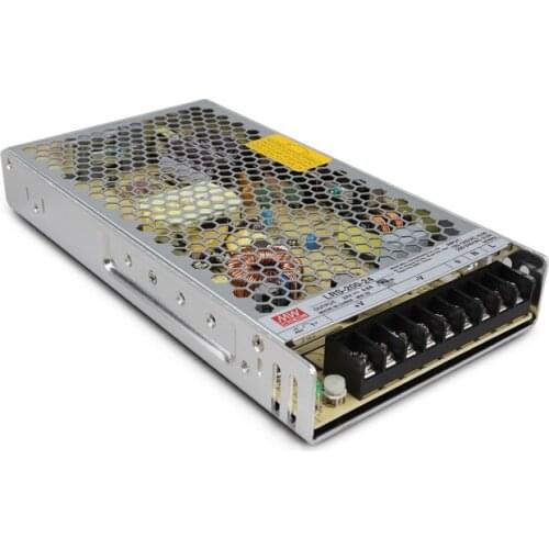 LRS-200-24;24V/200W meanwell switch mode led power supply;AC100-240V input;24V/200W output