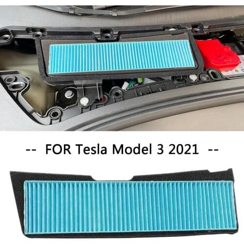 Air Intake Grille Protective Cover Air Filters for Tesla Model 3 2021 Air Conditioner Inlet Filter Replacement Parts Accessories