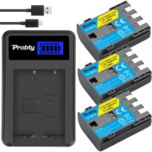 NB-2LBattery&Charger for CANON Digital EOS 350D/400D Rebel XT XTi NB-2JH NB-2L EOS Digital N EOS DIGITAL REBEL XT EOS Kiss Digit