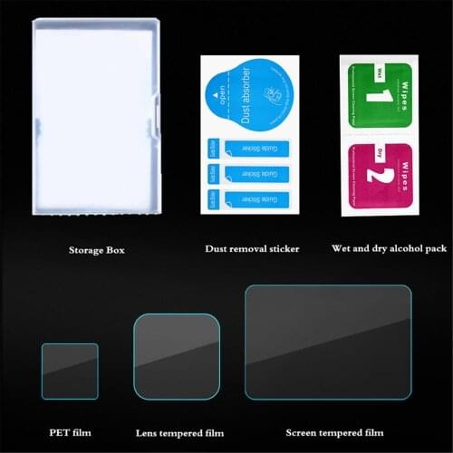 Tempered Glass Screen Protector For Gopro- Hero 9 black Sport Camera Screen Protector Film Camera Accessories