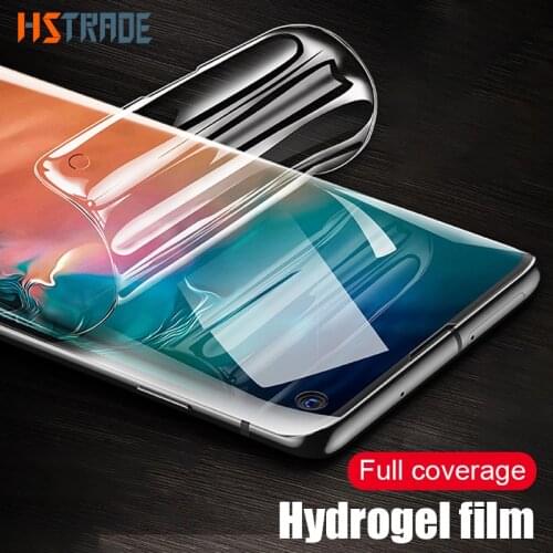 For Samsung Galaxy S10 S9 S8 PLUS S10E Note 9 8 S7 S7 edge Full Cover Screen Protector Silicone TPU Film Hydrogel Sticker