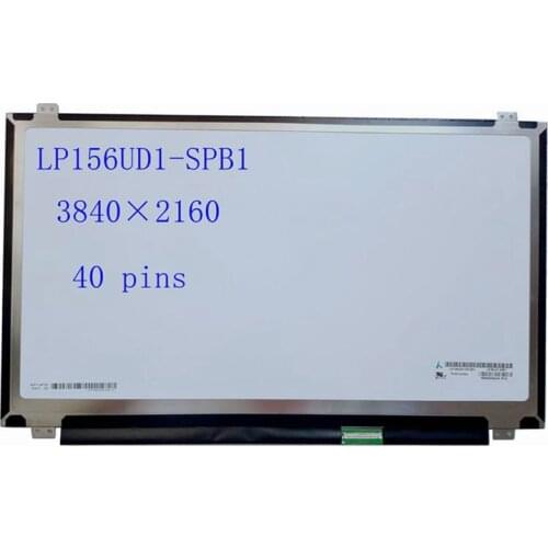 15.6" IPS LCD Screen Display LP156UD1-SPB1 LP156UD1 (SP) (B1) UHD 40 pin For ASUS ZX50VW