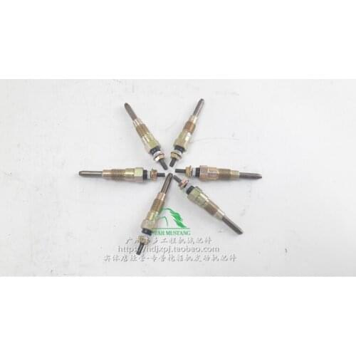 Free shipping excavator engine accessories yangma for 4TNE98 preheat plugs
