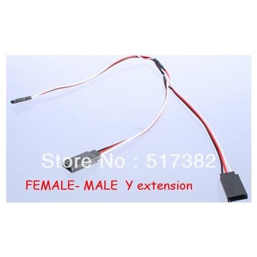 Free shipping 300mm 30cm servo extension cable 30 core for JR futaba connector
