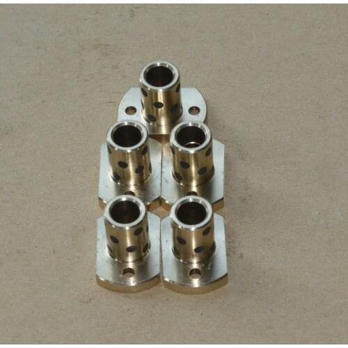 Free Shipping 5pcs/lot 8mm Flanged Selfgraphite Linear Bearing H8UU
