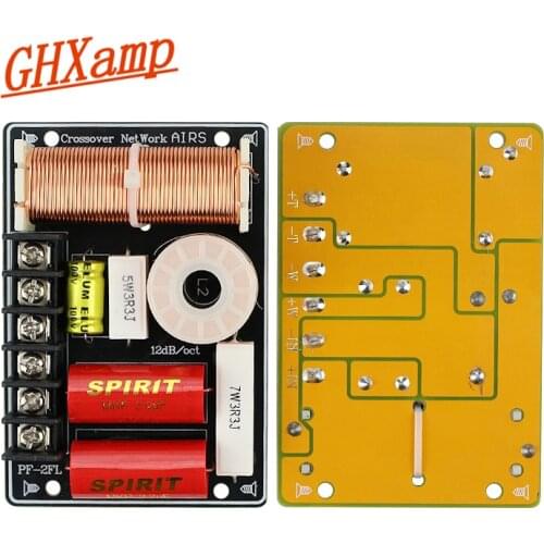 200W 2 Way Crossover 2.8KHZ Speaker Frequency Divider HIFI Frequency 4Ohm 8Ohm MKP Metal Film Capacitor 2PCS