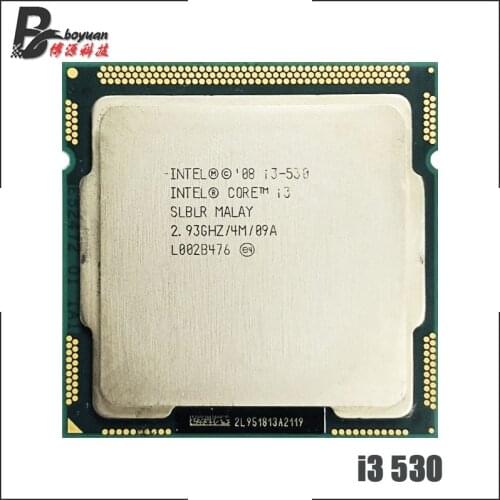 Intel Core i3-530 i3 530 2.9 GHz Dual-Core CPU Processor 4M 73W LGA 1156