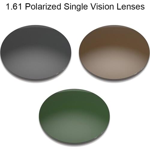1.61 CR-39 Polarized Prescription Optical Lenses for Driving UV400 Anti-Glare Polarize Lens Single Vision Lens for Shades