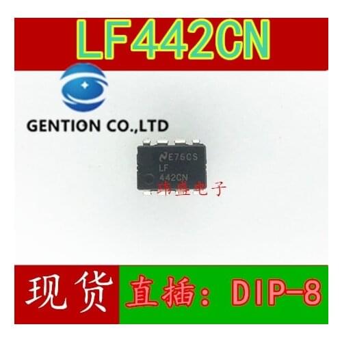 10PCS LF442CN LF442 DIP-8 lf442acn operational amplifier chip in stock 100% new and original