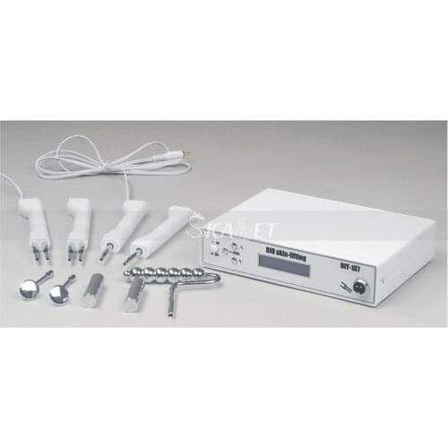 3 In 1 Microcurrent Bio Stimulation Boxy Galvanic Magic Glove Microcurrent Facial Lifting Wrinkle Removal Machine Salon Spa