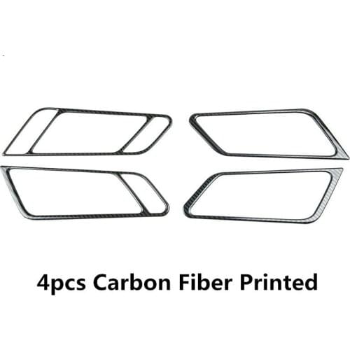 4pcs Stainless Steel Car Interior Door Handle Panel Sticker Moulding Trim for Porsche Macan 2014 2015 2016 2017 2018 Styling