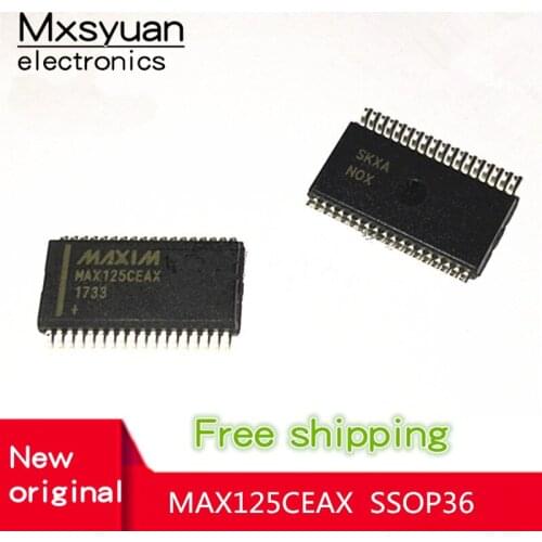 5cps/LOT MAX125 MAX125CEAX SSOP36