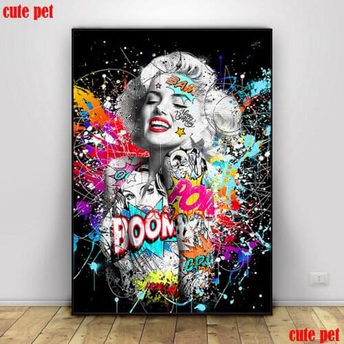 DIY Sexy woman 5D Diamond Painting Art Poster Sexy Full Square Diamond embroidery Cross Stitch Classic Art Portrait Mosaic Decor