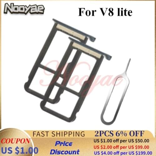 For ZTE Blade V8 Lite SIM Card Tray Holder Micro SD Slot Socket Adapter Replacement + tracking