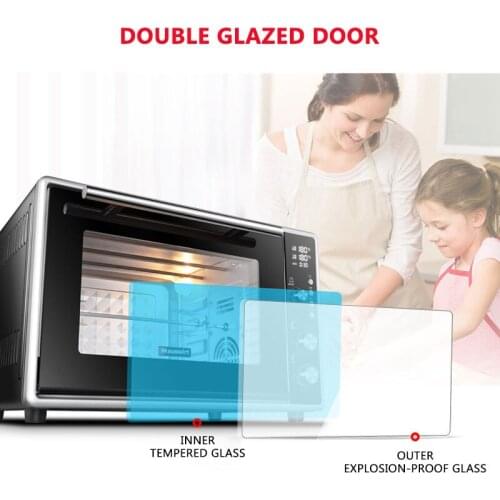 50L Multi-functional Electric Oven Automatic Oven Large Capacity Horno Electrico Household Appliances For Kitchen F50