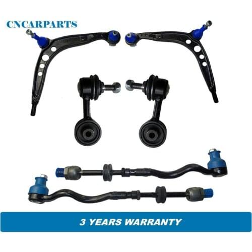 6PCS Front L/R Suspension Control Arm Set Kit Fit for BMW E36 318i 31121140957