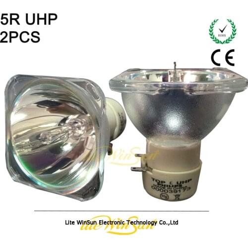 Litewinsune Free Ship Movil Cabeza Beam 5R Lamp Bulb Source 2pcs