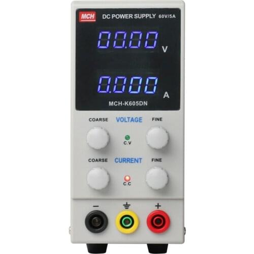 MCH 605DN Mini Switching Regulated Adjustable DC Power Supply SMPS Single Channel 60V 5A