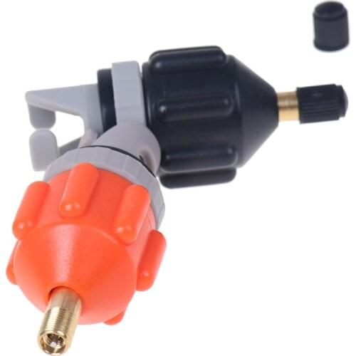 Inflatable Boat Air Valves Adaptor Sup Pump Adapter Board Stand Up Paddle Board Kayak Surfing Rowing Water Accessory