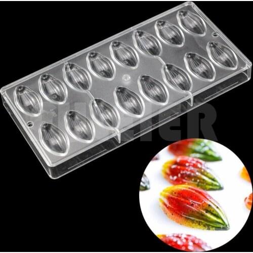 New design Olives shape Polycarbonate chocolate mold , baking pastry tools cake confectionery candy chocolate moluds