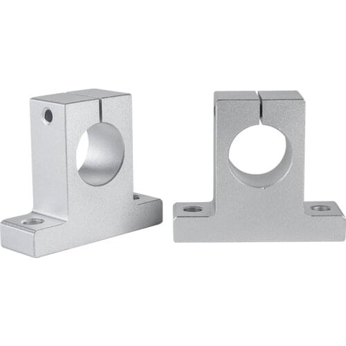 10pcs/50pcs SK10 10mm linear rod shaft support SH10A Linear rail Support bearings XYZ Table for CNC router 3D printer sliding