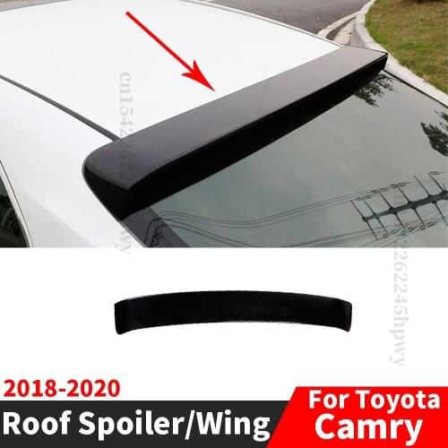 Splitter Diffuser Body Kit Decoration Tuning Modification Trunk Spoiler Roof Rear Spoiler Wing For Toyota Camry 2018 2019 2020