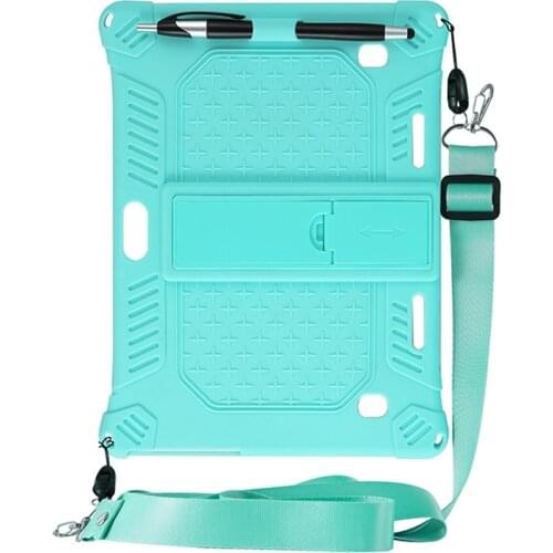Silicone Case for Teclast M30 M30 PRO 10.1 Inch Tablet Protection Case Tablet Stand with Strap and Pen