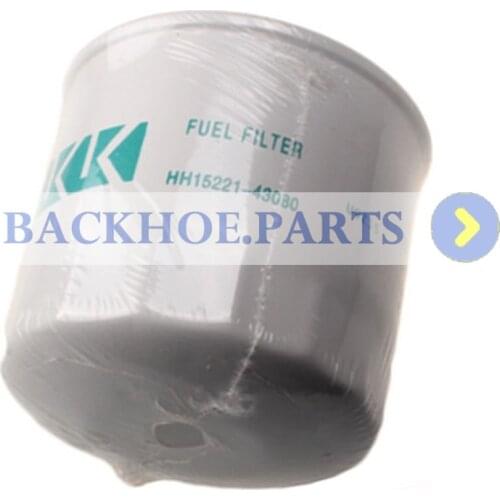 Fuel Filter 15221-43080 for Kubota L185DT L2350F L245F L245H L34 KH-36 KH-41 KH-51 KH-61 KX101