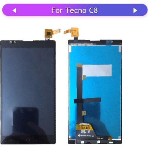 For Tecno Camon C8 Full LCD Display Assembly Complete Touch Screen Digitizer Replacement