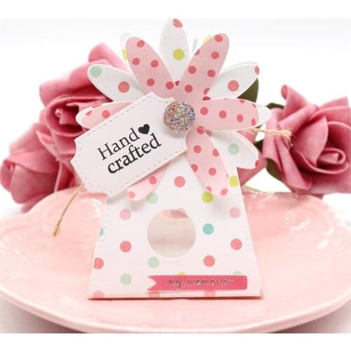 ZFPARTY Chocolate Favor Bag Metal Cutting Dies for Scrapbooking/photo album Decorative Embossing Paper Card