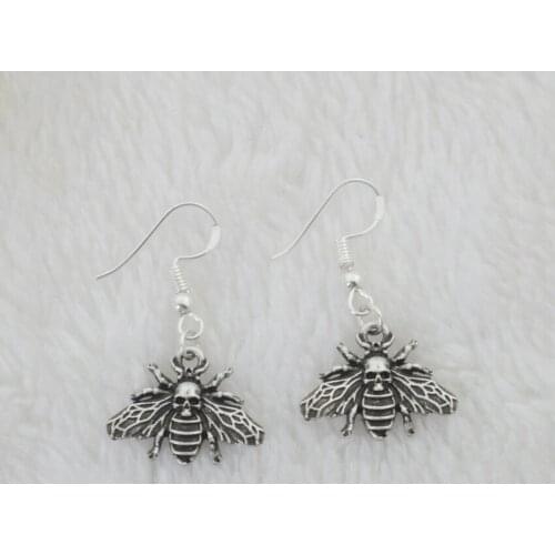 12pairs Skull Head Moth Earrings Insect For Women Party Unique Gothic Jewelry