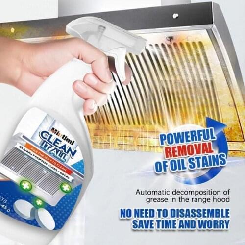 15pcs Mintiml Clean It All Effervescent Tablet Kitchen Heavy Grease Cleaner Range Hood Stove Oven Grease Stain Foam Detergent 28