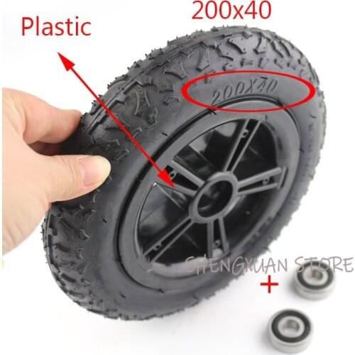 Free shipping Inner tube and outer tube special scooter with tire hub 200x40 electric scooter Inner tube